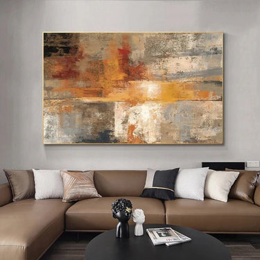 Vibrant Modern Abstract Canvas Wall Art – Bold Colors & Contemporary Style - InspiredGrabs.com